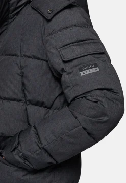 Blousons-Boggi Milano Parka En Tissu Technique Plume D'Oie BTech