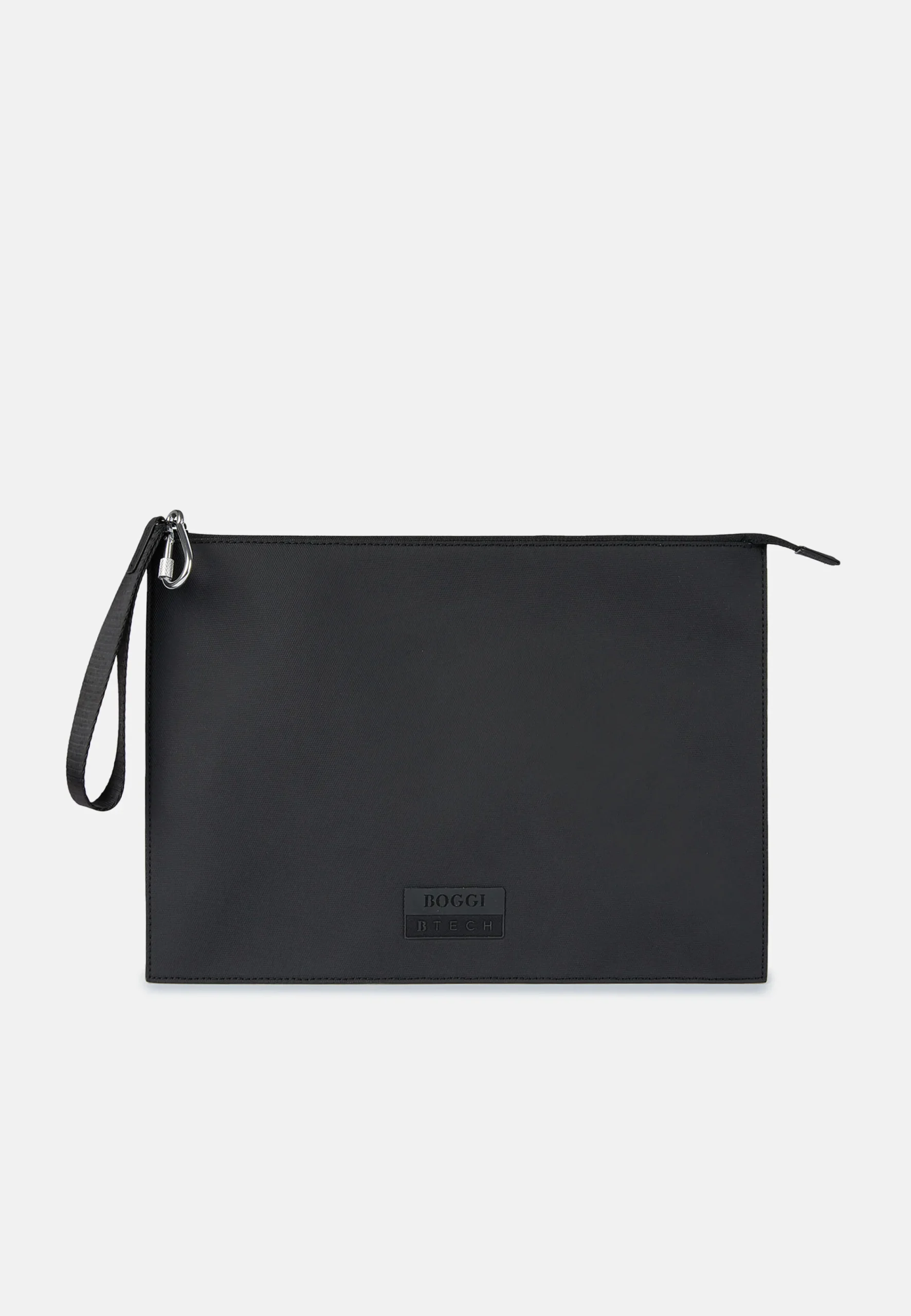 Petite Maroquinerie-Boggi Milano Pochette Clutch En Tissu Technique Avec Polyester Recyclé Noir