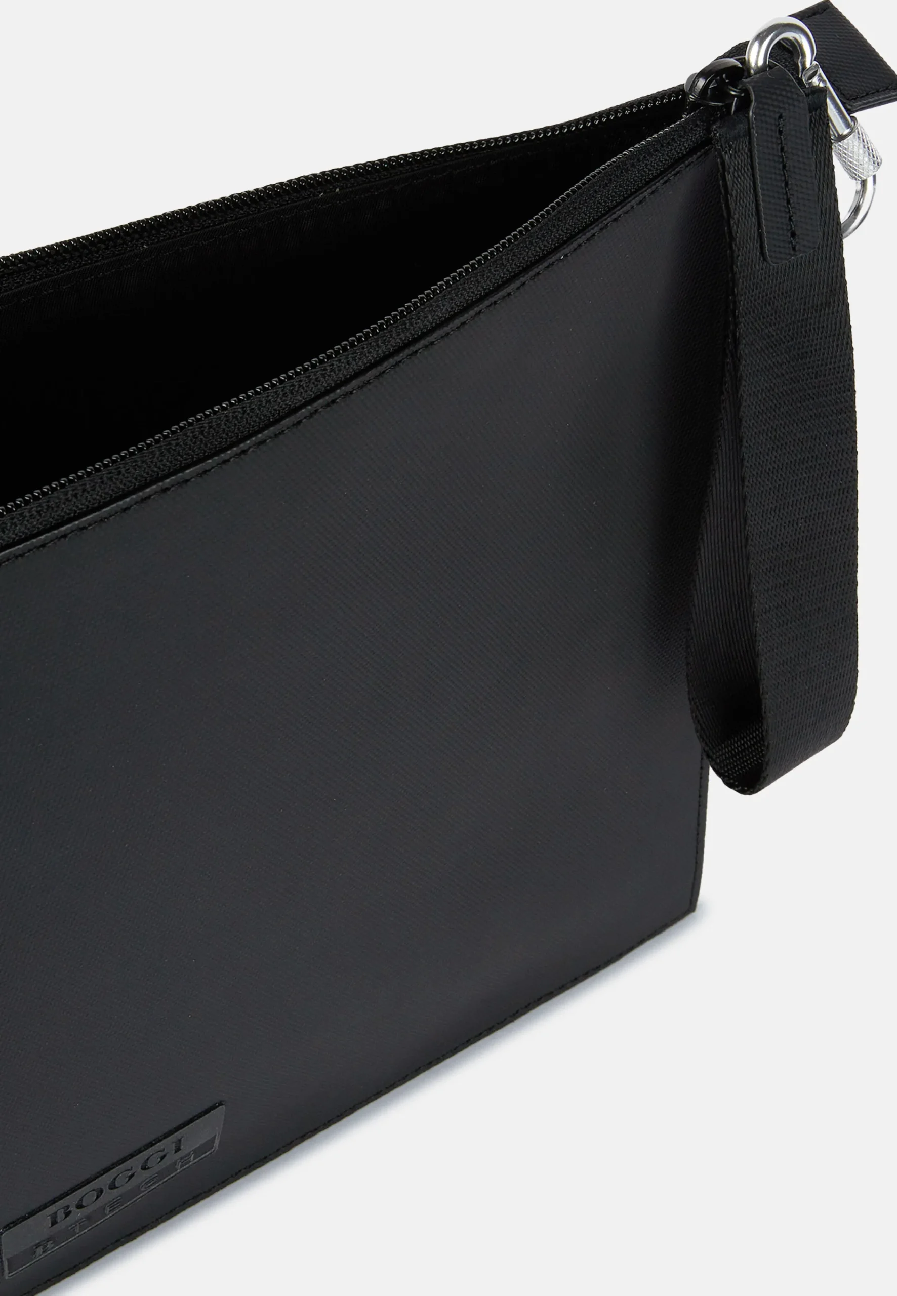 Petite Maroquinerie-Boggi Milano Pochette Clutch En Tissu Technique Avec Polyester Recyclé Noir