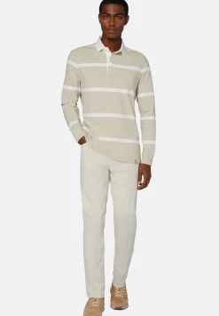 Polos-Boggi Milano Polo En Coton Sable