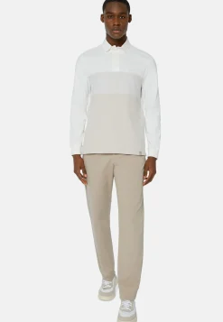 Polos-Boggi Milano Polo En Coton Sable