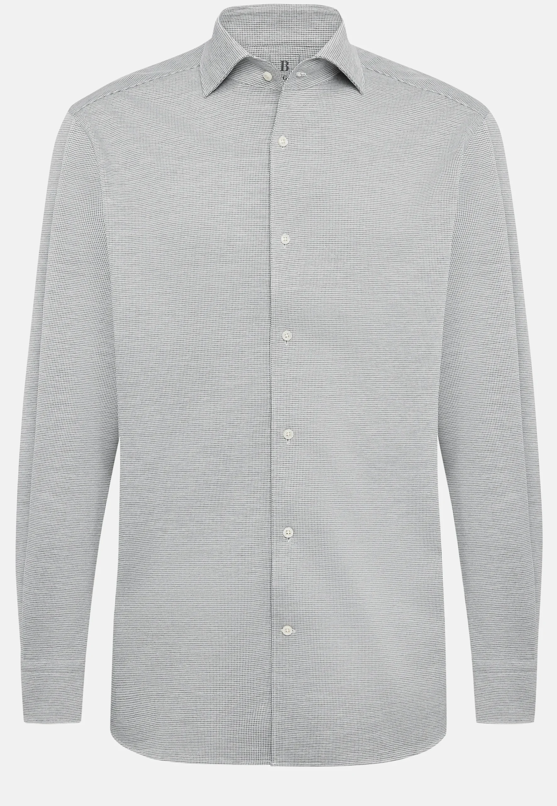 Chemises Polo-Boggi Milano Polo En Jersey Japonais Regular Fit Gris