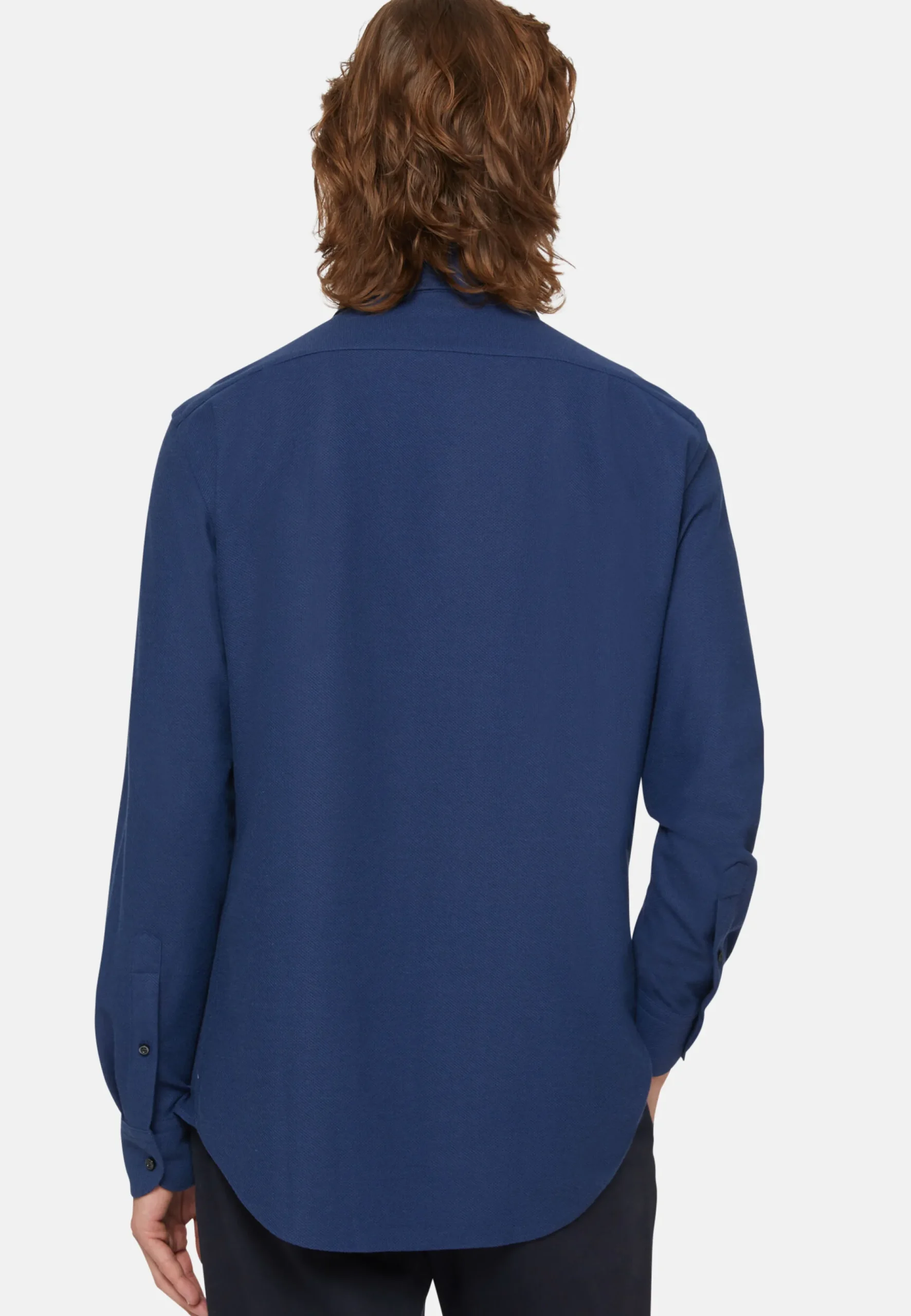 Chemises Polo-Boggi Milano Polo En Jersey Japonais Regular Fit bleu marine