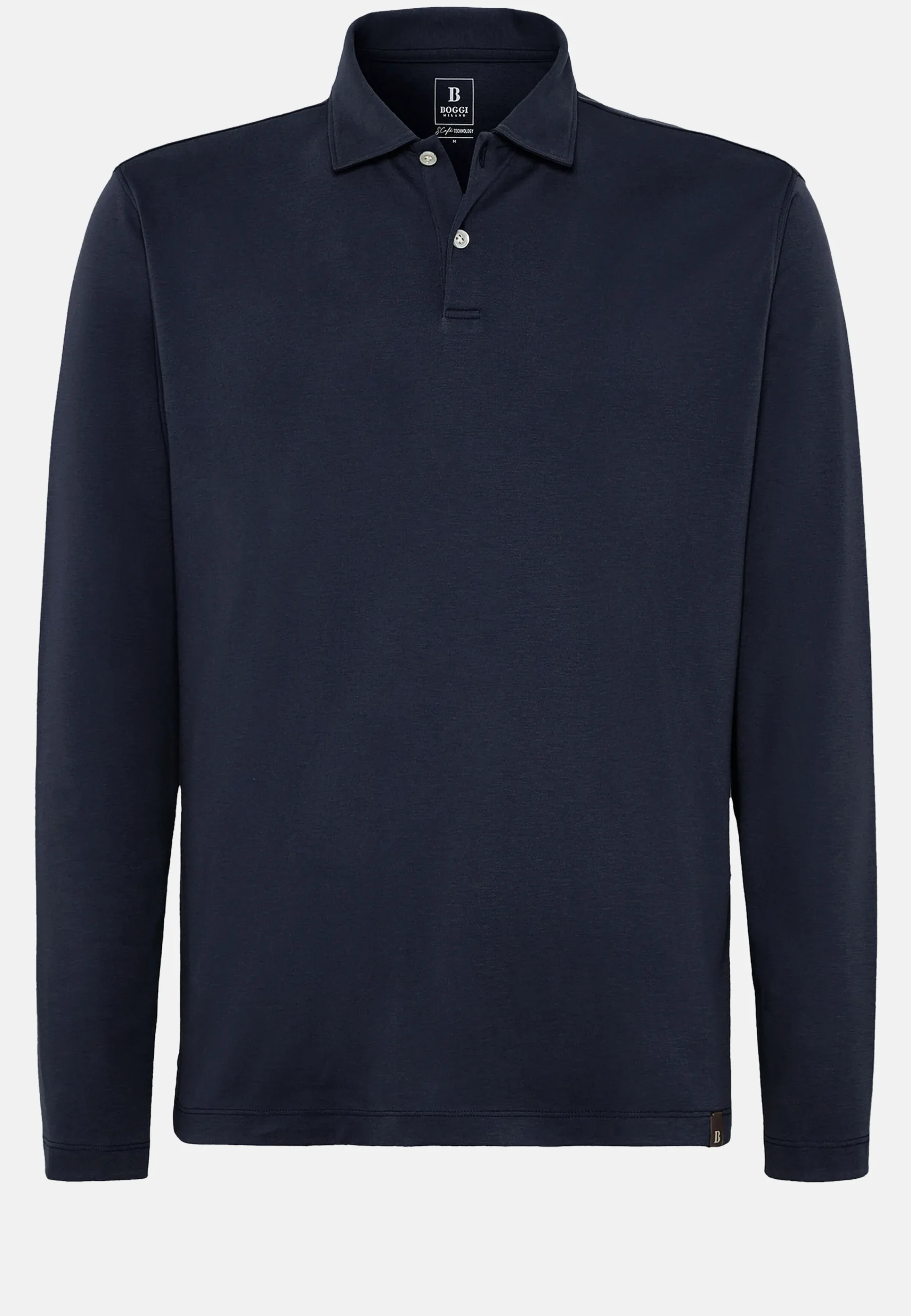Polos-Boggi Milano Polo En Jersey Performant Coton Mélangé