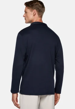 Polos-Boggi Milano Polo En Jersey Performant Coton Mélangé