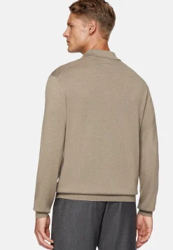 Tricots-Boggi Milano Polo En Laine Mérinos