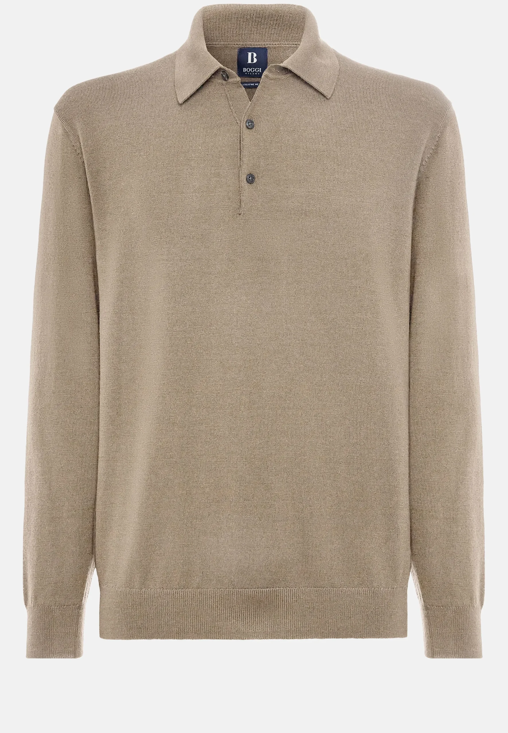Tricots-Boggi Milano Polo En Laine Mérinos