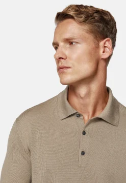 Tricots-Boggi Milano Polo En Laine Mérinos