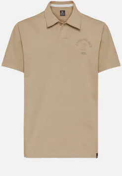 Polos-Boggi Milano Polo En Mélange De Jersey Et Coton Bio
