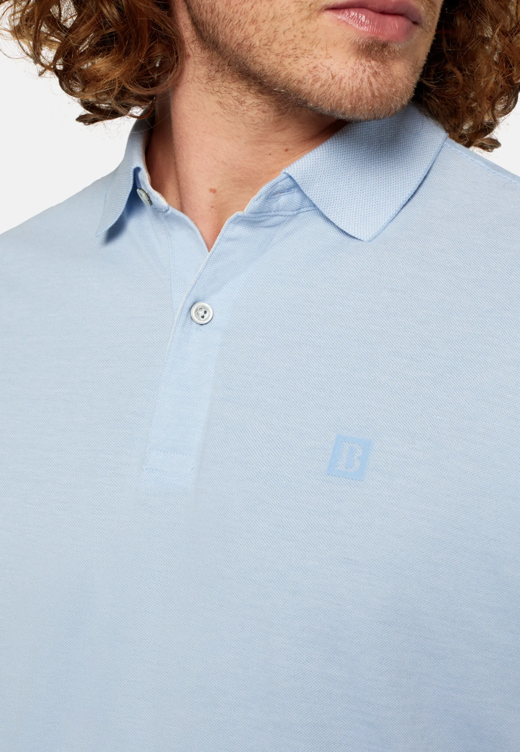 Polos-Boggi Milano Polo En Piqué De Coton.