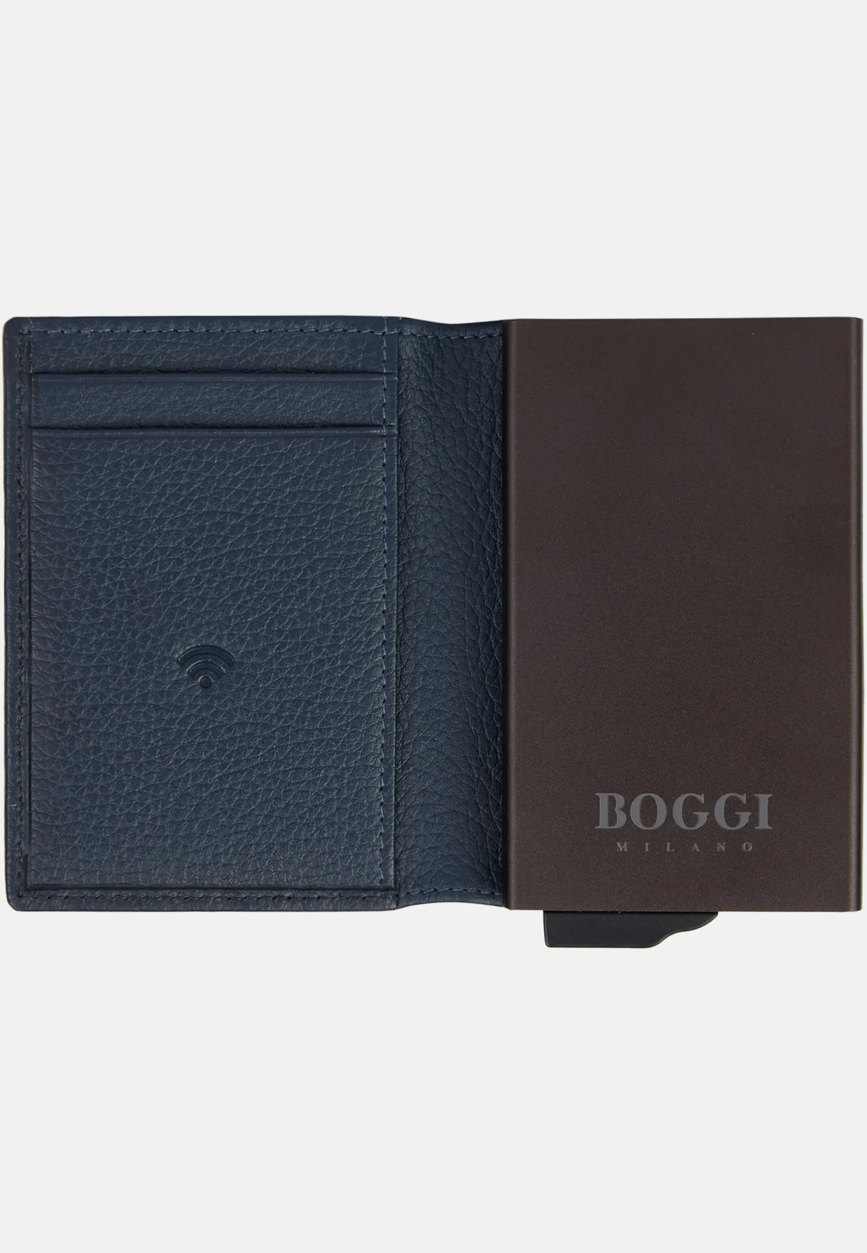 Petite Maroquinerie-Boggi Milano Porte-Cartes En Cuir