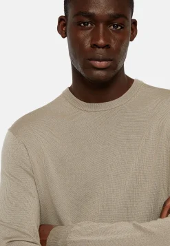 Tricots-Boggi Milano Pull Col Rond En Laine Mérinos