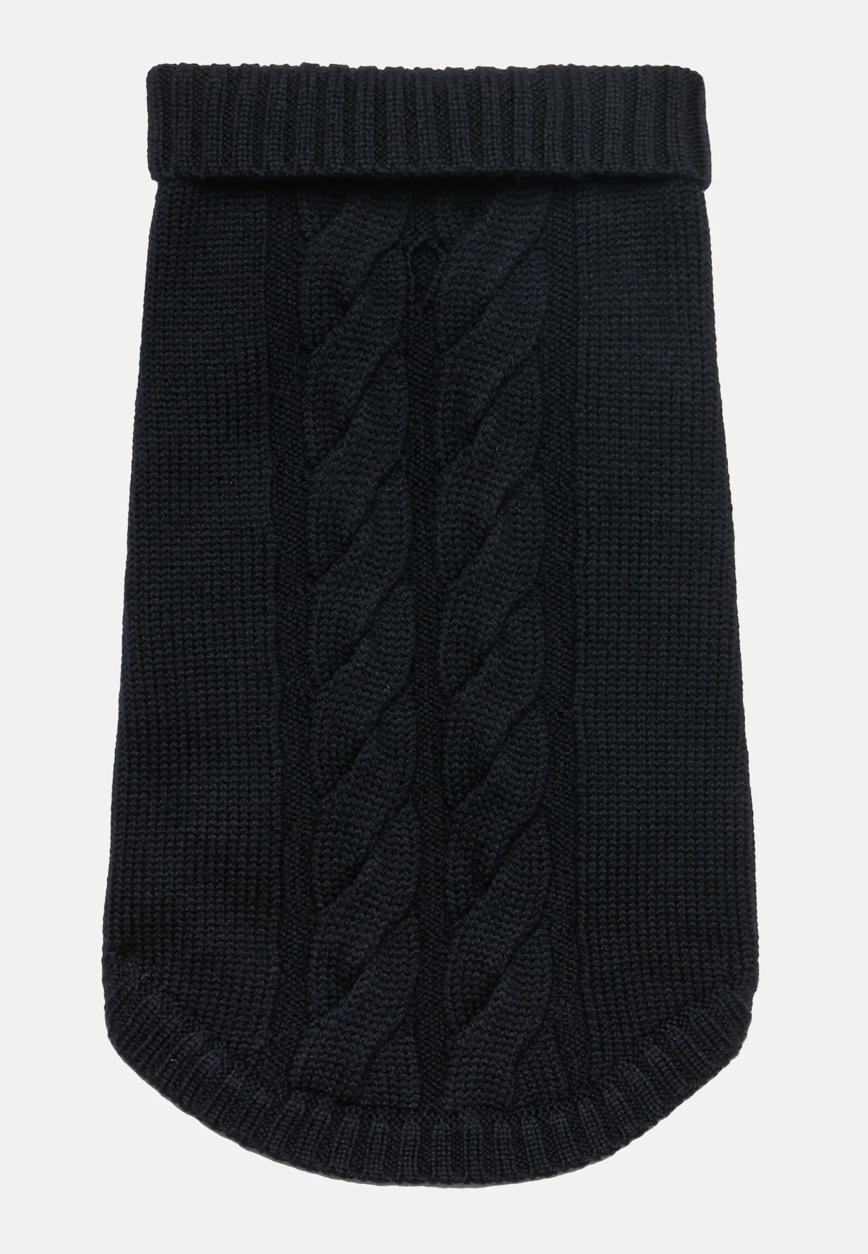 Petwear-Boggi Milano Pull Col Roulé Pour Chien En Pure Laine Mérinos bleu marine