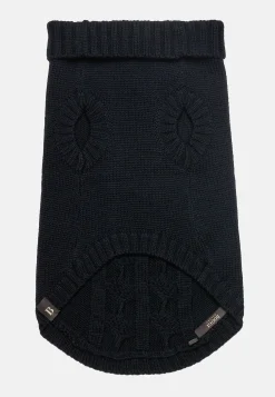 Petwear-Boggi Milano Pull Col Roulé Pour Chien En Pure Laine Mérinos bleu marine