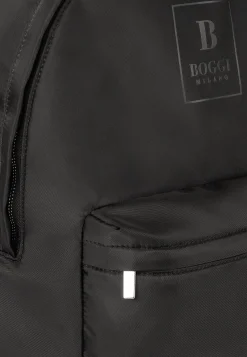 Sacs À Dos Et Trolleys-Boggi Milano Sac À Dos En Tissu Technique Noir