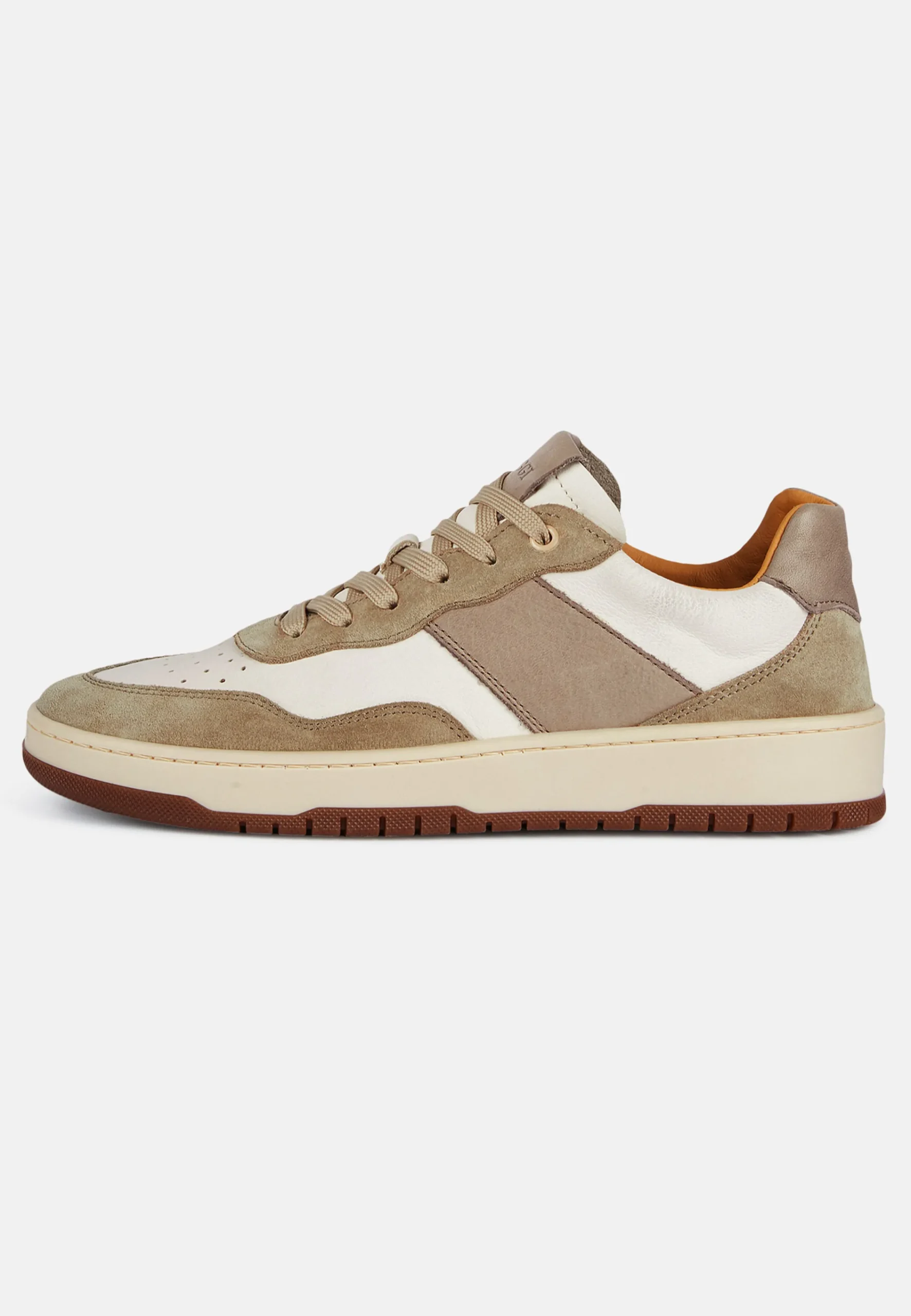 Sneakers-Boggi Milano Sneakers En Cuir Beige