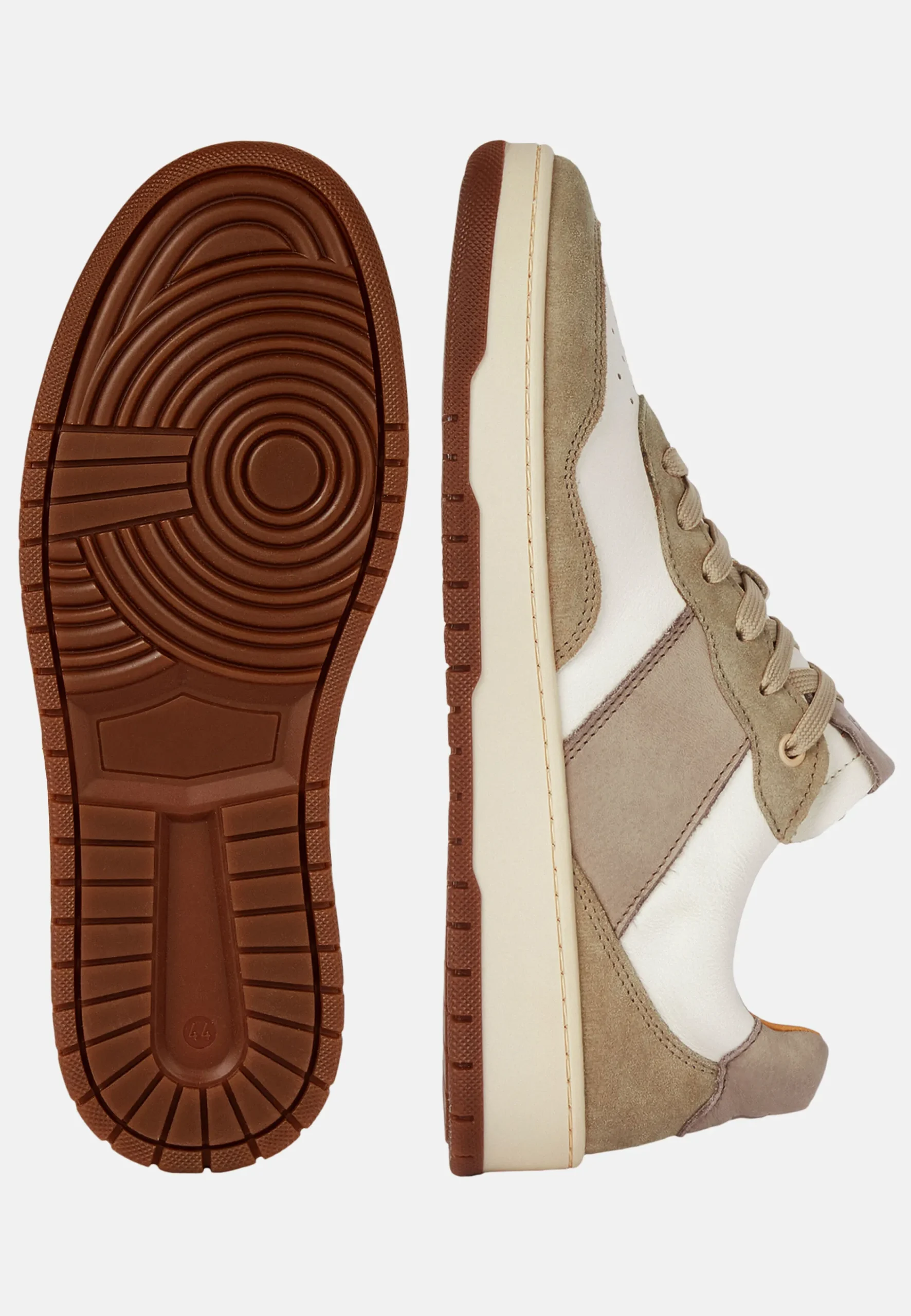 Sneakers-Boggi Milano Sneakers En Cuir Beige