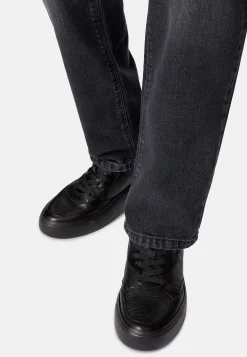 Sneakers-Boggi Milano Sneakers En Cuir Foulonné Avec Logo