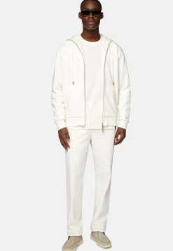 Sweats Et Joggings-Boggi Milano Sweat Full Zip À Capuche En Coton