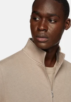 Sweats Et Joggings-Boggi Milano Sweat Full Zip En Coton Mélangé