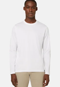 T-Shirts-Boggi Milano T-shirt À Manches Longues En Jersey De Coton Pima