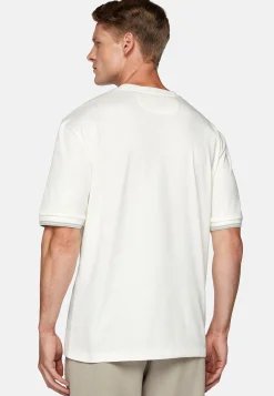 T-Shirts-Boggi Milano T-shirt En Coton Bio Mélangé