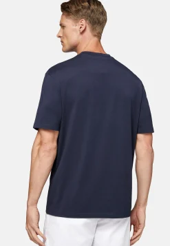 T-Shirts-Boggi Milano T-shirt En Coton Supima Extensible