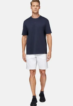 T-Shirts-Boggi Milano T-shirt En Coton Supima Extensible