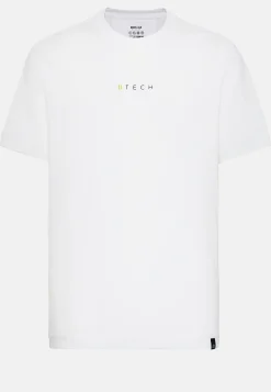 T-Shirts-Boggi Milano T-shirt En Piqué Performant
