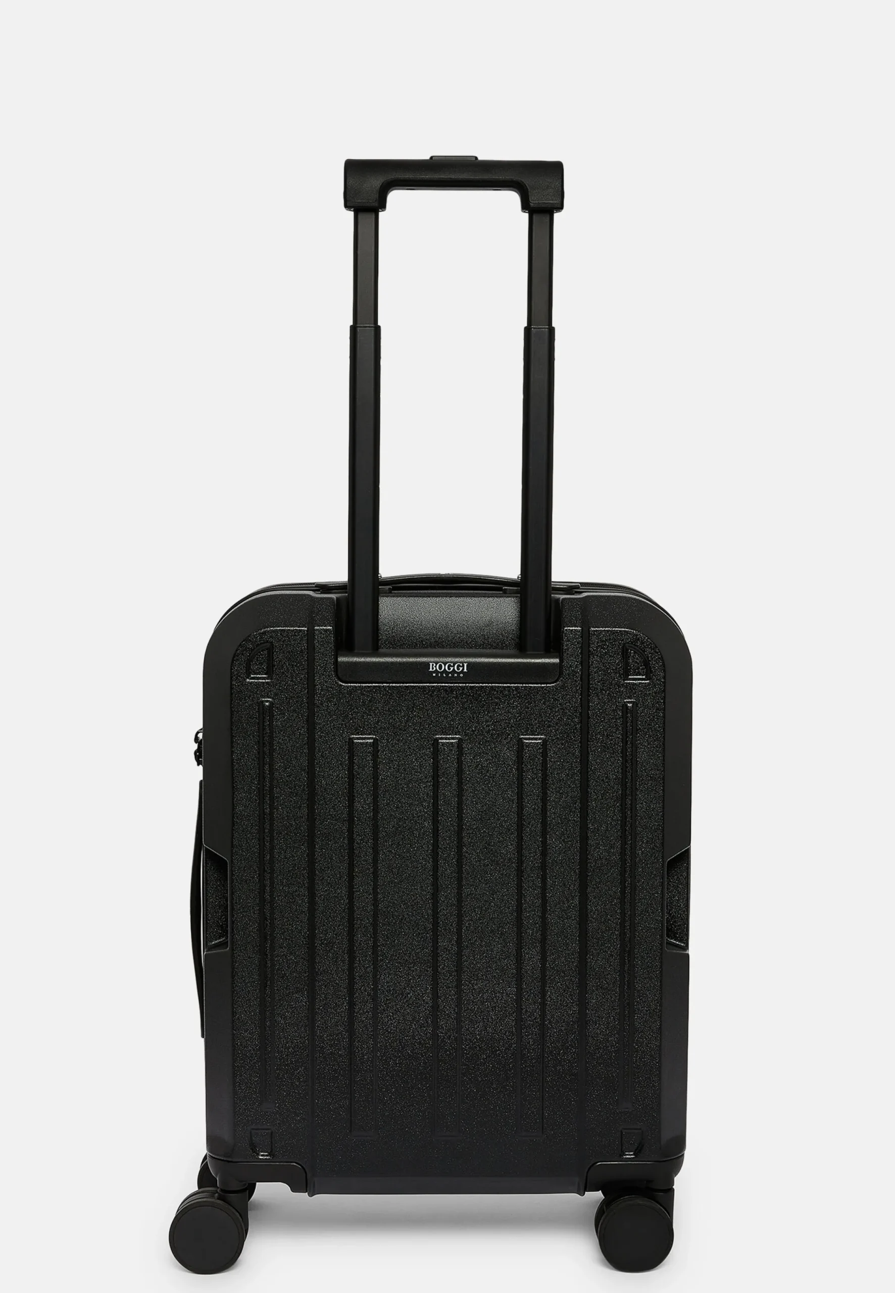 Sacs À Dos Et Trolleys-Boggi Milano Valise De Cabine Cage Noire En Polycarbonate