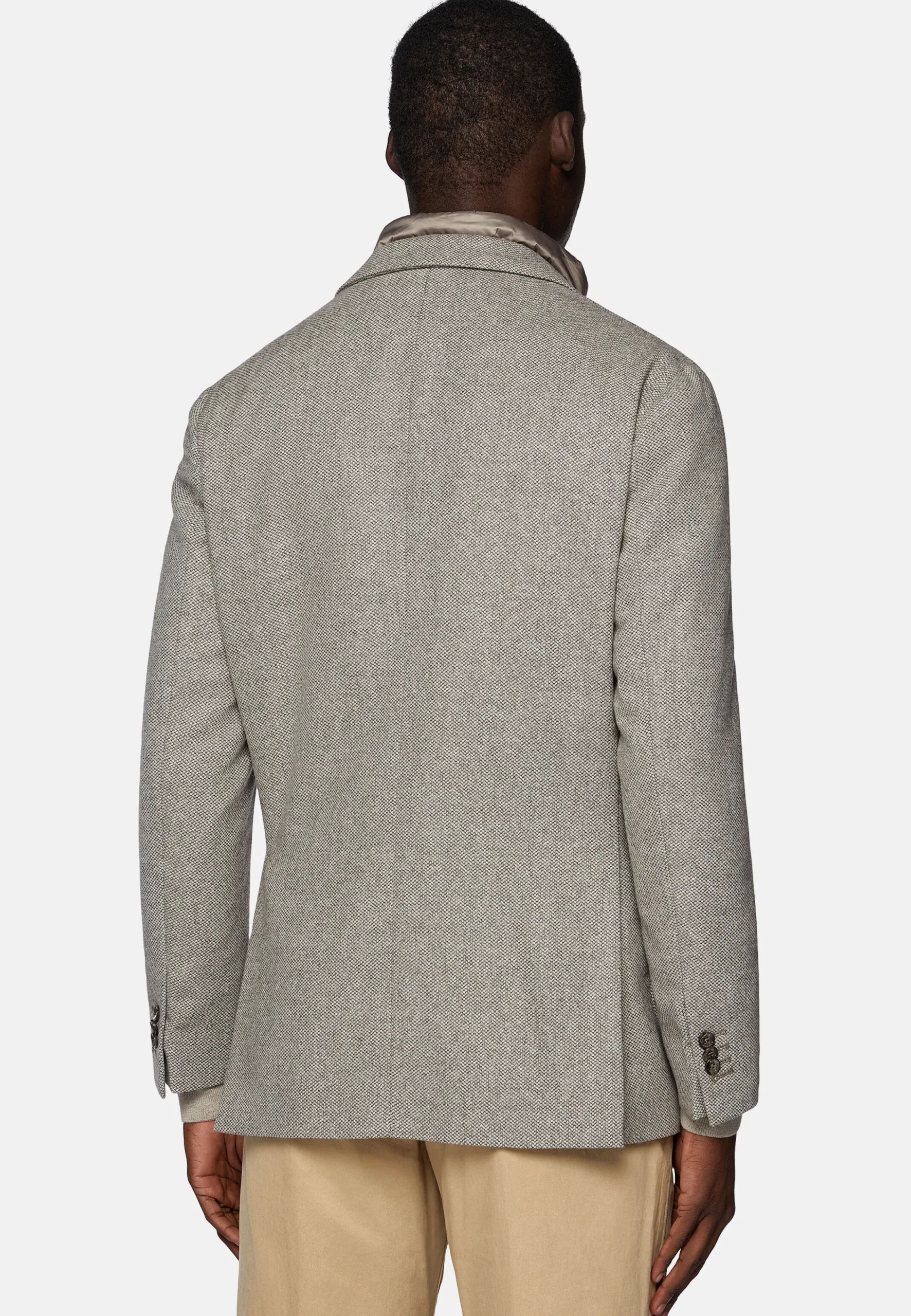 Vestes-Boggi Milano Veste Avec Gilet En Laine Mélangée