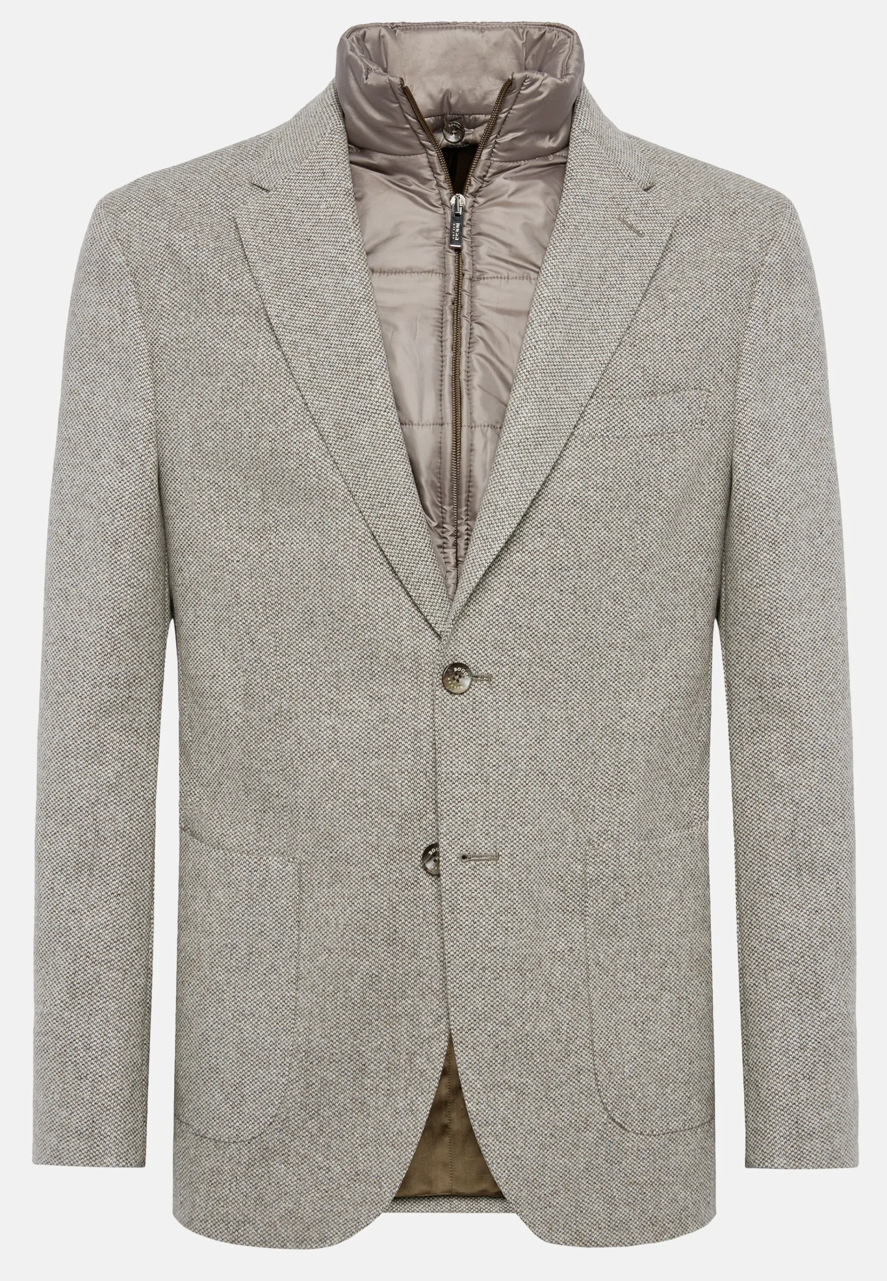 Vestes-Boggi Milano Veste Avec Gilet En Laine Mélangée