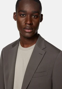 Vestes-Boggi Milano Veste B Tech En Nylon Gris Foncé