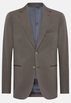 Vestes-Boggi Milano Veste B Tech En Nylon Gris Foncé