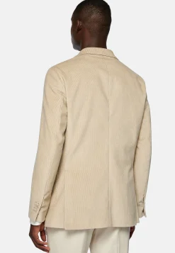 Vestes-Boggi Milano Veste En Velours De Coton Beige