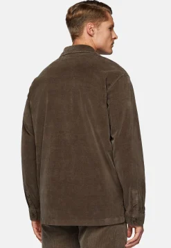 Surchemise & Shirt Jackets-Boggi Milano Veste Chemise En Moleskine