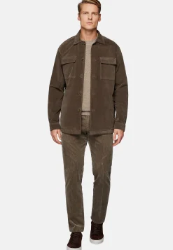 Surchemise & Shirt Jackets-Boggi Milano Veste Chemise En Moleskine