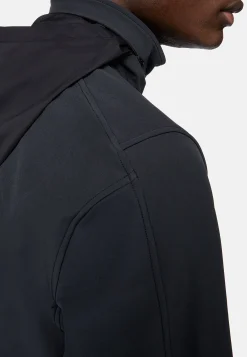 Blousons-Boggi Milano Veste Coupe-Vent En Nylon Extensible B Tech Noir