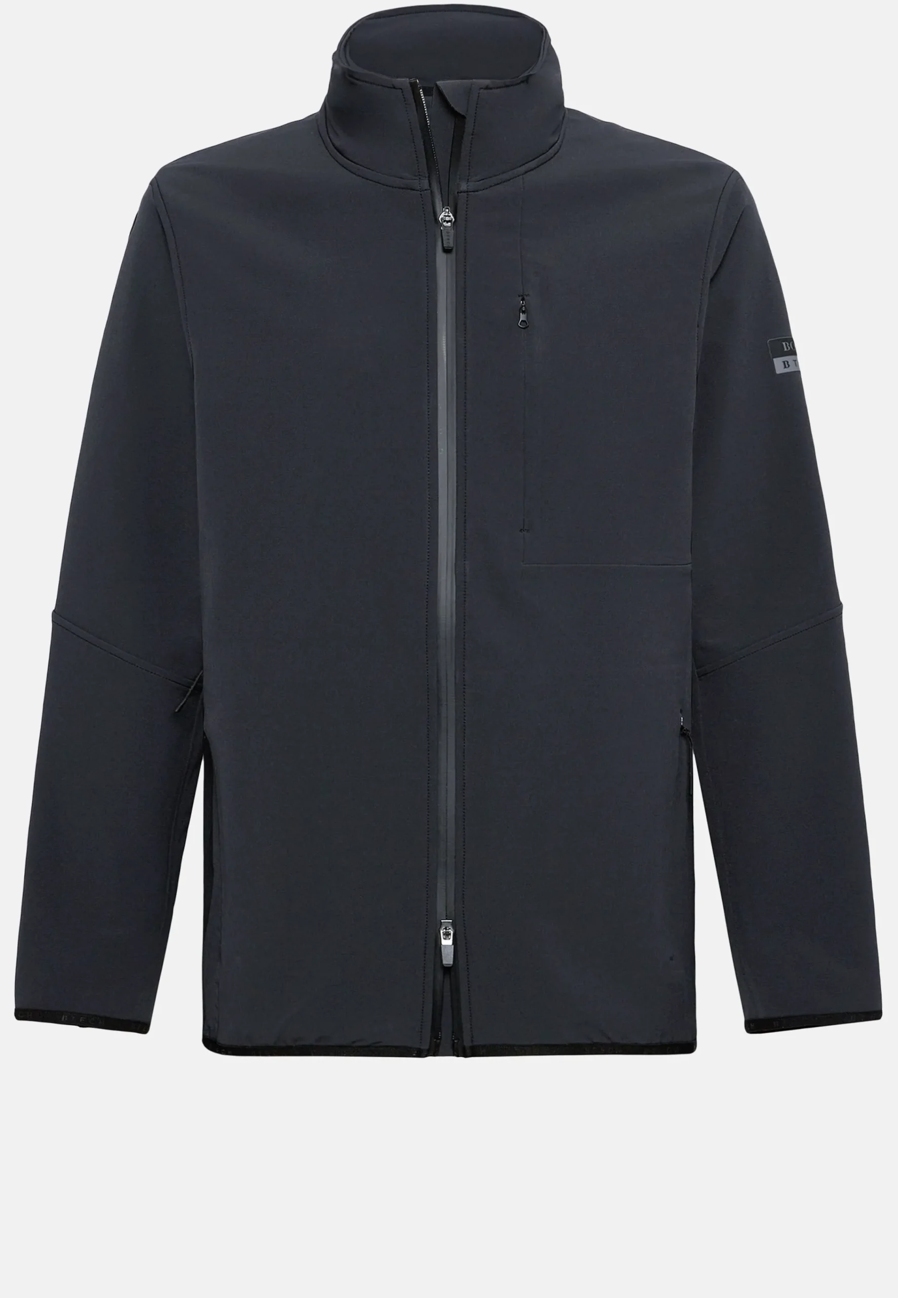 Blousons-Boggi Milano Veste Coupe-Vent En Nylon Extensible B Tech Noir