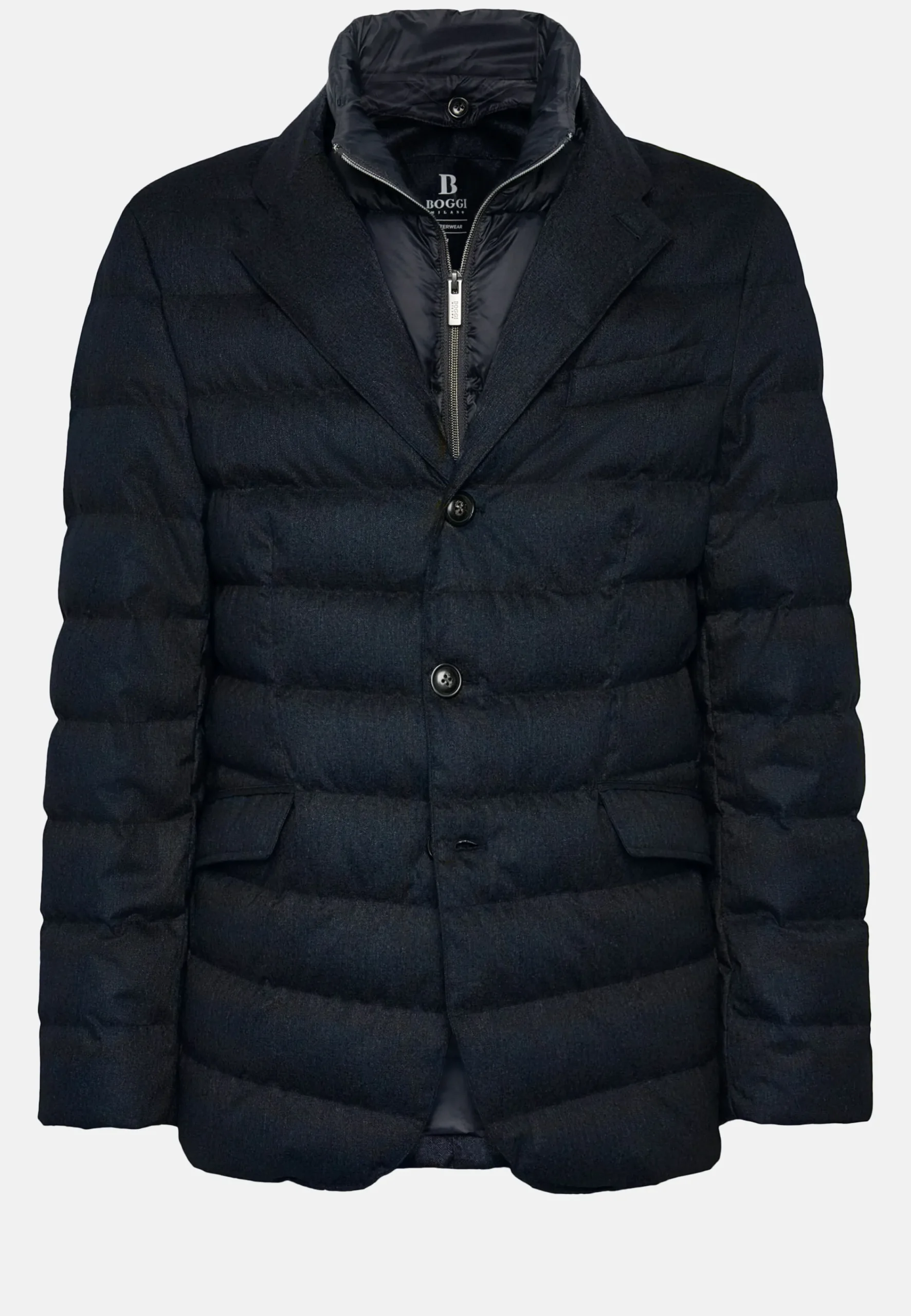 Blousons-Boggi Milano Veste En Laine Avec Gilet