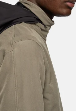 Blousons-Boggi Milano Veste En Nylon Extensible Military Green