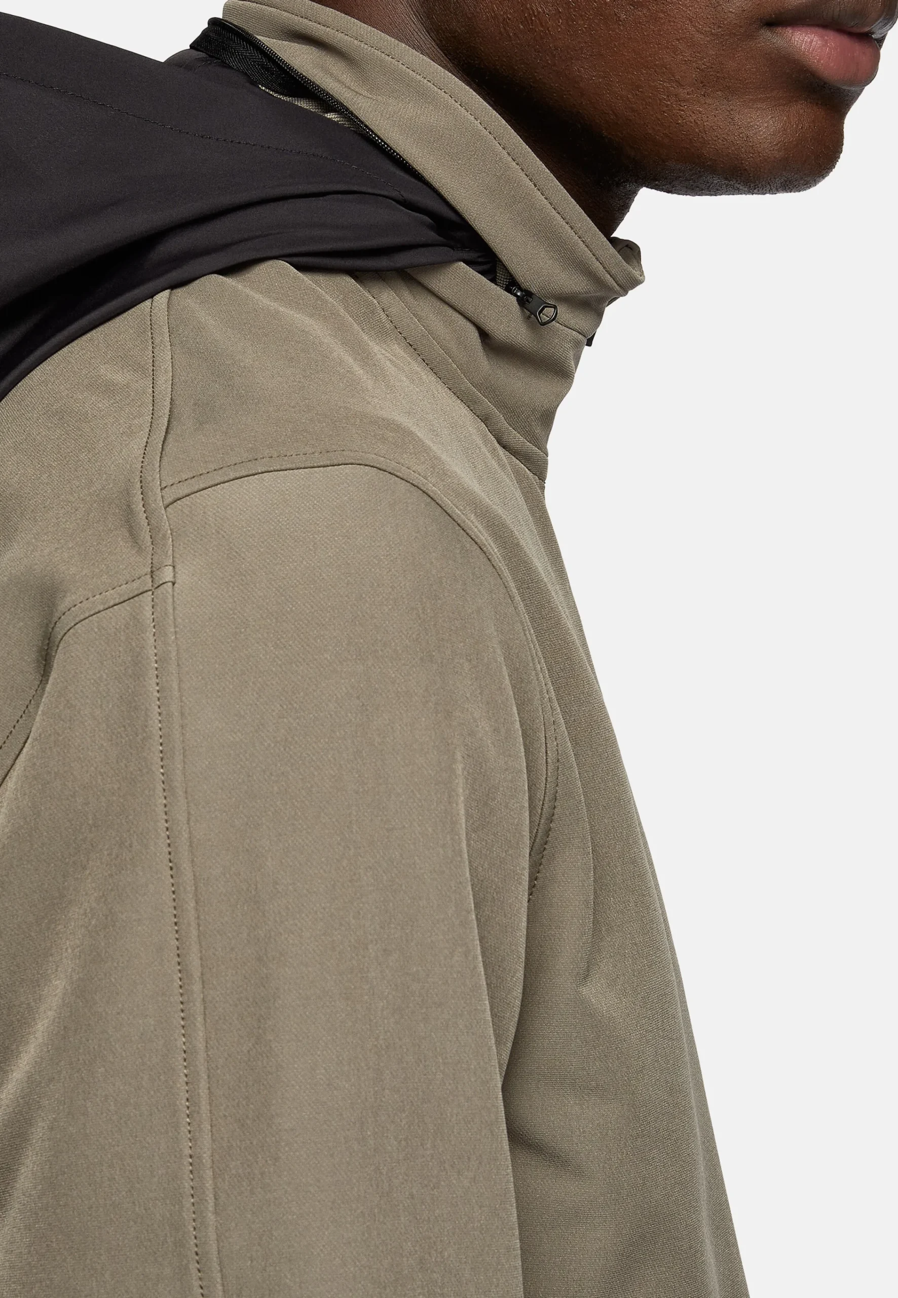 Blousons-Boggi Milano Veste En Nylon Extensible Military Green