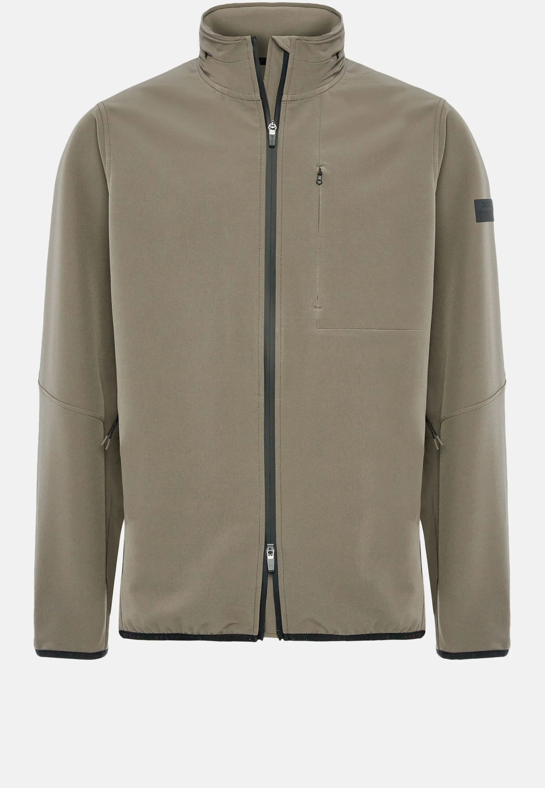Blousons-Boggi Milano Veste En Nylon Extensible Military Green
