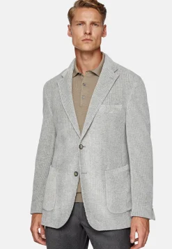 Vestes-Boggi Milano Veste En Velours Light grey
