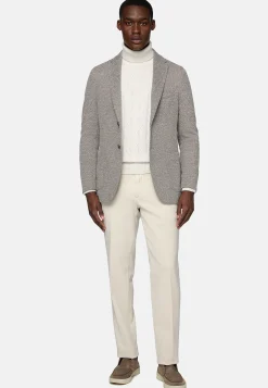 Vestes-Boggi Milano Veste Gris Tourterelle B Jersey En Coton Et Polyester Taupe