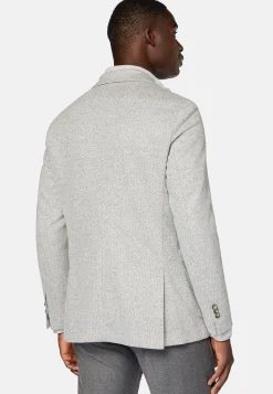 Vestes-Boggi Milano Veste e B Jersey En Coton Mélangé Gris