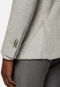 Vestes-Boggi Milano Veste e B Jersey En Coton Mélangé Gris