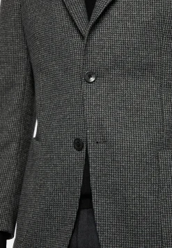 Vestes-Boggi Milano Veste Structurée En Coton Mélangé Jersey Gris